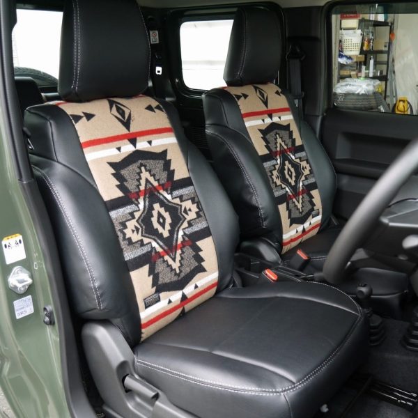 ペンドルトン シートカバー ジムニー JB64・ジムニーシエラ JB74（ブラック）
