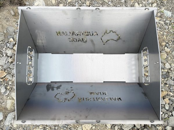 ARB焚き火台(ファイヤーピット)単体:真上から