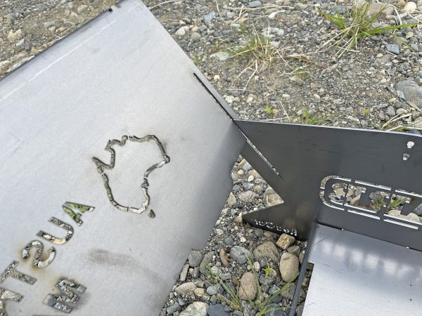 ARB焚き火台(ファイヤーピット)分解途中