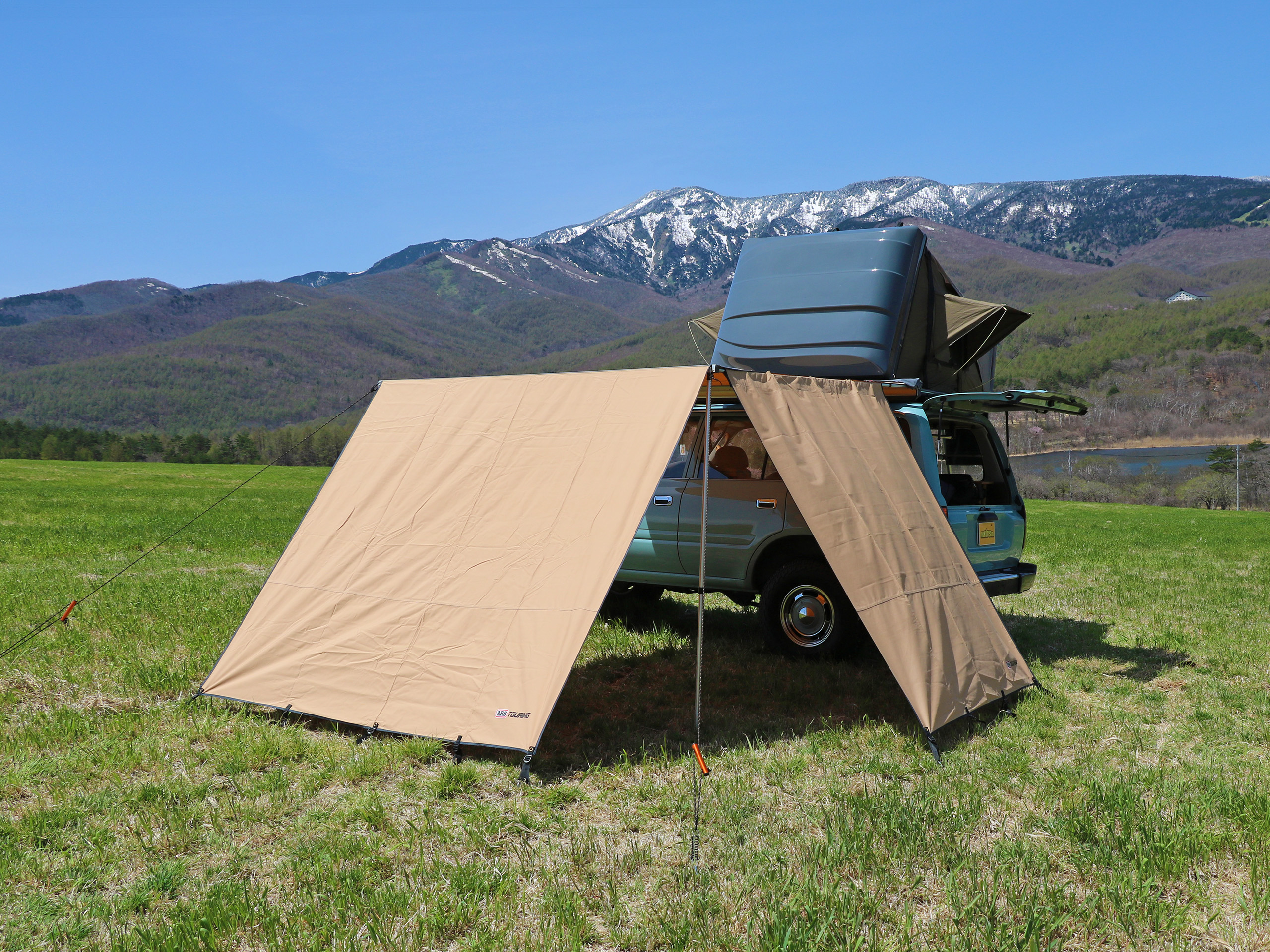 ランクル80丸目×ARBルーフトップテント×ARBサイドオーニングなら