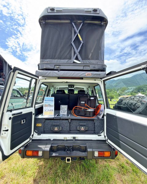 再再販ランクル70（GDJ76W） ARBドロワーキット（引き出しベッドキット）
