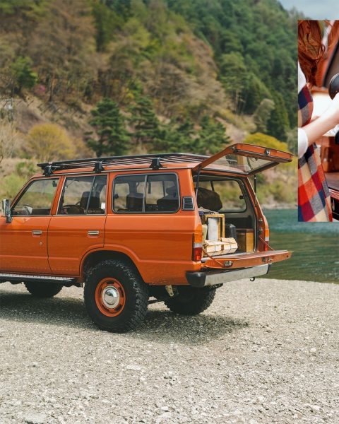 ランクル60 × BFグッドリッチ × ARB カスタムデモカー - 西湖の湖畔にて